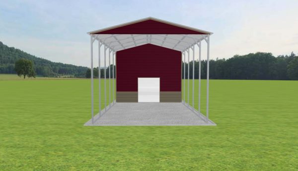 Carport with Storage 18 x 40 x 14 - Image 2