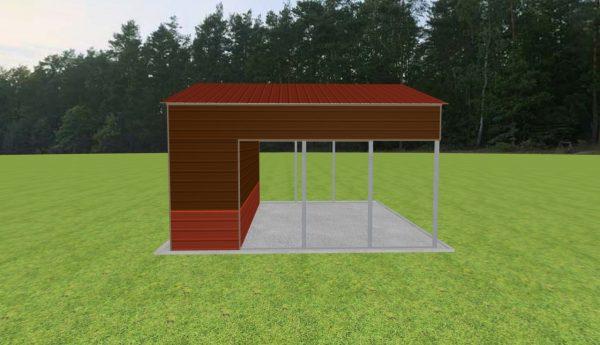 Carport with Storage 24 x 20 x 11 - Image 5