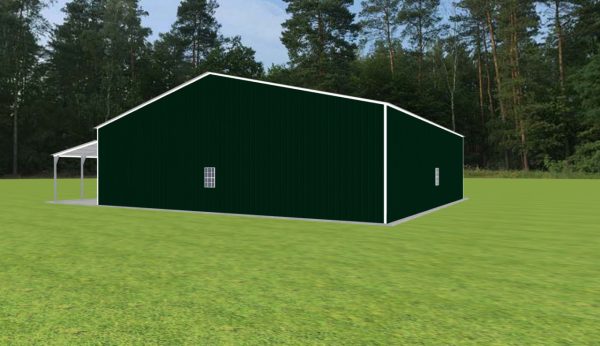 Garage with Lean To 46 x 45 x 12 - Image 5