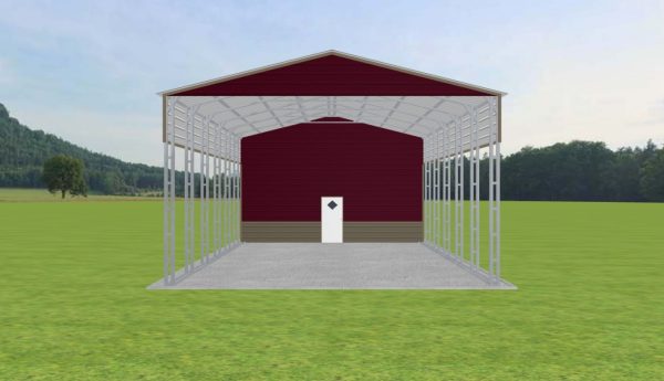 Carport with Storage 26 x 40 x 15 - Image 2