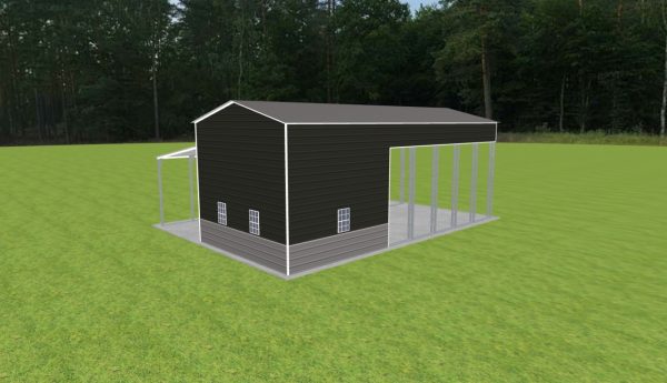 Carport with Storage 18 x 40 x 15 - Image 5