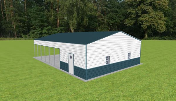 Carport with Storage 30 x 45 x 10 - Image 3