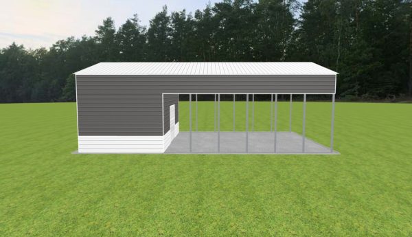 Carport with Storage 26 x 45 x 14 - Image 5