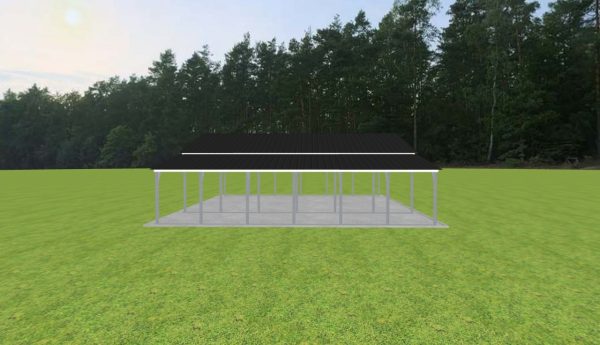 3 Car Carport 26 x 30 x 8 - Image 4