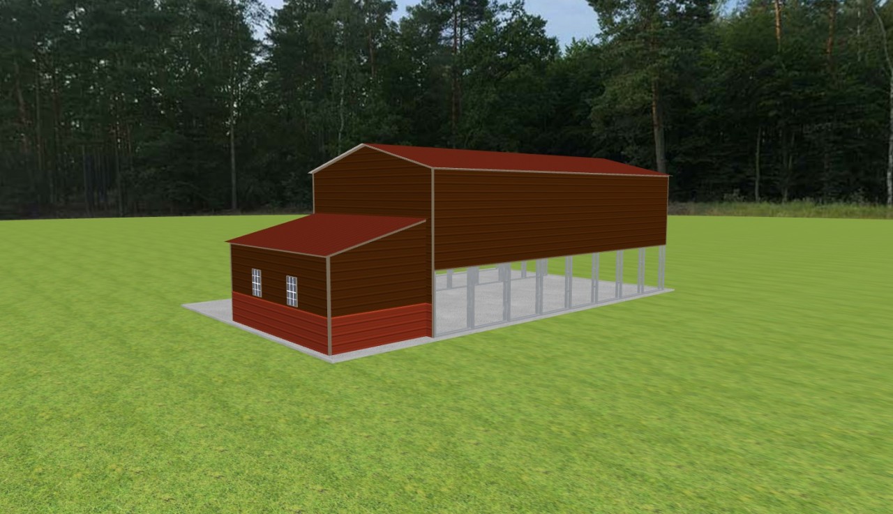 Carport With Storage 20 X 40 X 15 5 Carport with Storage 20 x 40 x 15 - Image 5