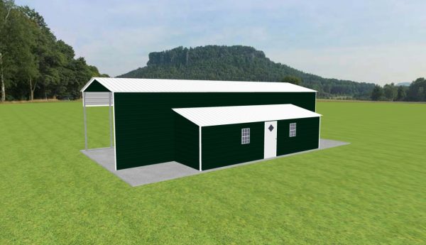 Carport with Storage 18 x 50 x 12 - Image 4