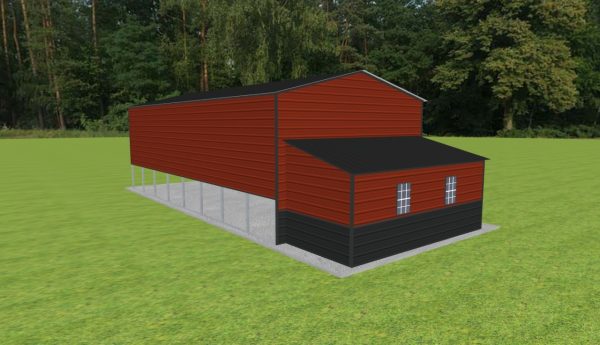 Carport with Storage 20 x 40 x 13 - Image 2