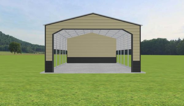 Carport with Storage 24 x 40 x 12 - Image 2