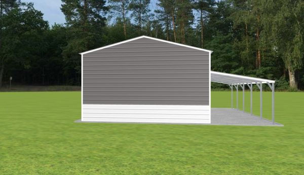 2 Car Carport 22 x 25 x 12 - Image 5