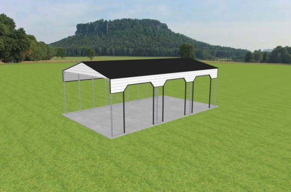 3 Car Carport 26 x 45 x 14