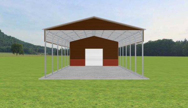 Carport with Storage 22 x 45 x 11 - Image 2