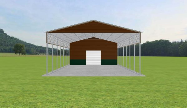 Carport with Storage 26 x 50 x 12 - Image 2