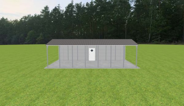 Carport with Storage 18 x 35 x 9 - Image 4