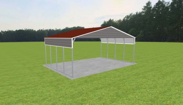 3 Car Carport 30 x 20 x 11