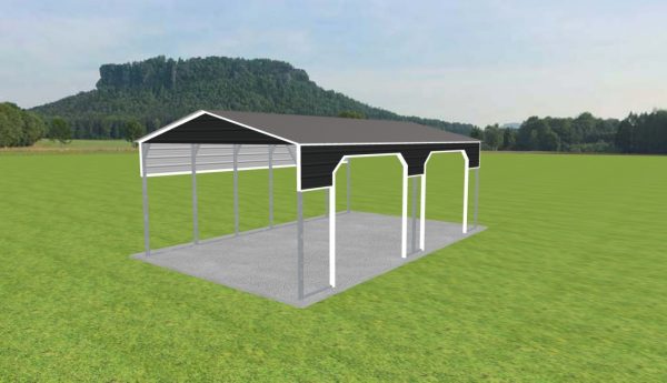 2 Car Carport 18 x 30 x 10