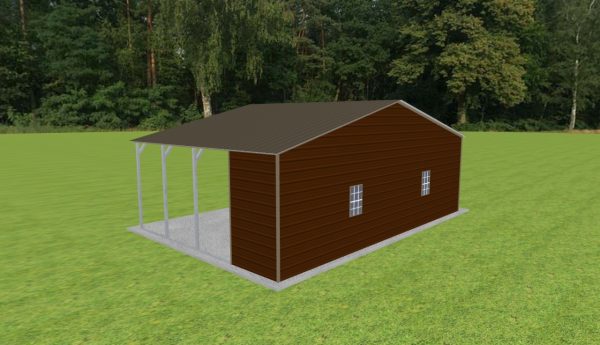 Carport with Storage 30 x 20 x 9 - Image 3