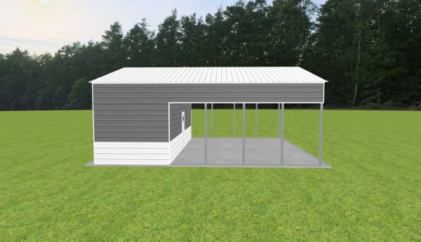 Carport with Storage 28 x 30 x 11 - Image 5