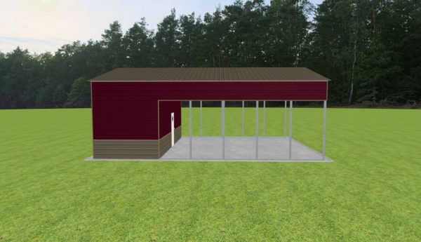 Carport with Storage 26 x 35 x 12 - Image 5