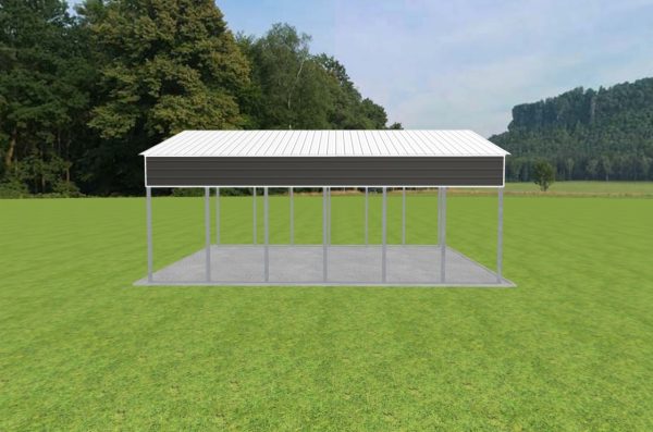 3 Car Carport 26 x 30 x 11 - Image 3