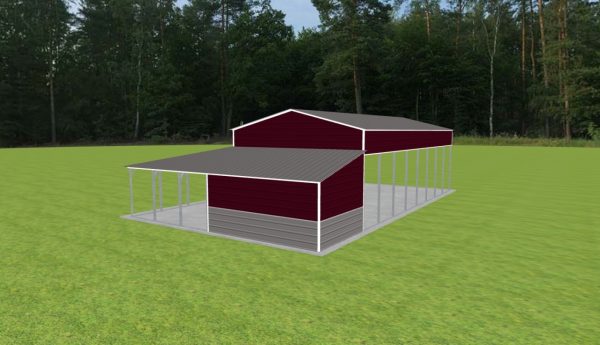 Carport with Storage 20 x 40 x 12 - Image 5