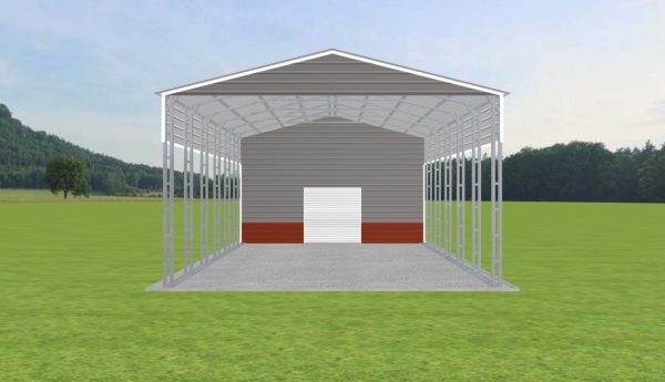 Carport with Storage 26 x 45 x 15 - Image 2