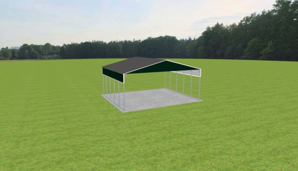 3 Car Carport 30 x 25 x 12 - Image 4