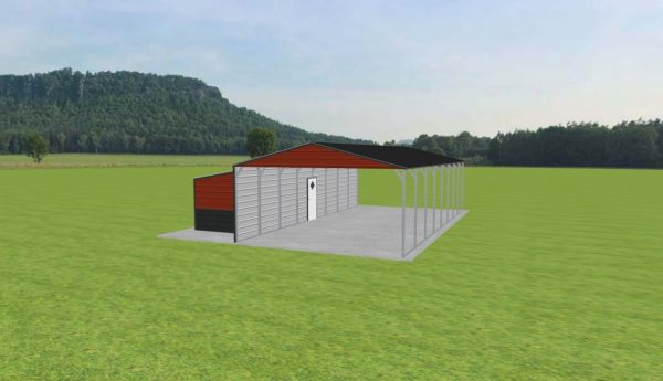 Carport with Storage 20 x 40 x 9 - Image 3