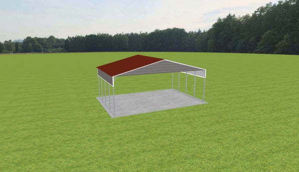 3 Car Carport 30 x 20 x 11 - Image 4