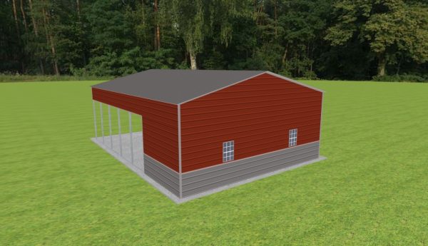 Carport with Storage 26 x 35 x 11 - Image 3