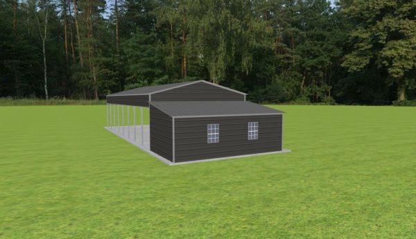 Carport with Storage 18 x 40 x 9 - Image 2