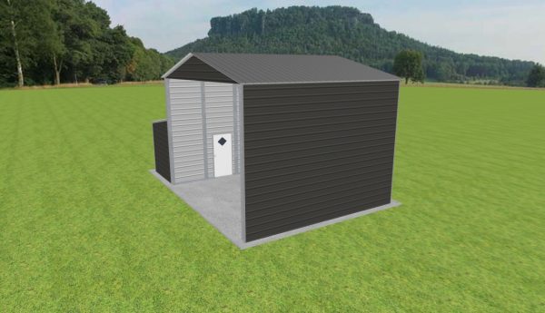 Carport with Storage 22 x 20 x 15 - Image 4