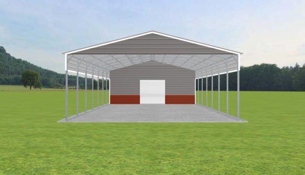 Carport with Storage 28 x 50 x 11 - Image 2