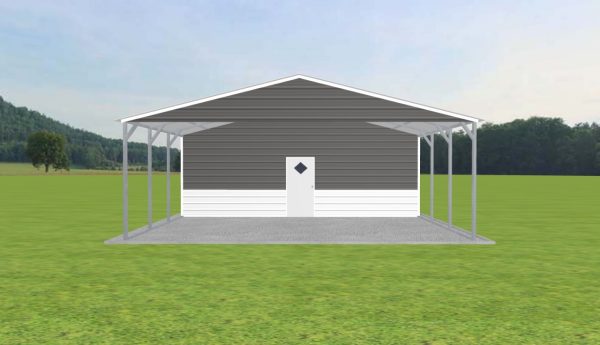 Carport with Storage 26 x 20 x 9 - Image 2