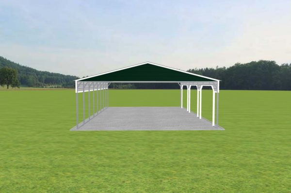 3 Car Carport 26 x 40 x 9 - Image 2