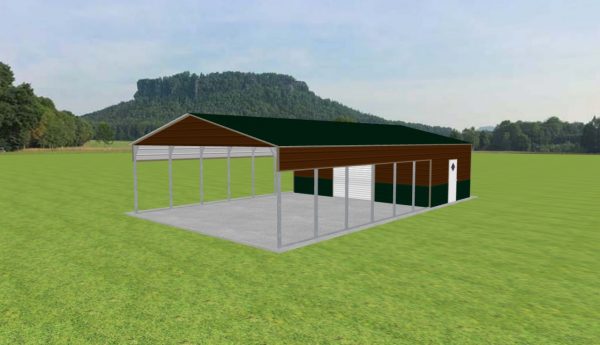 Carport with Storage 26 x 45 x 9