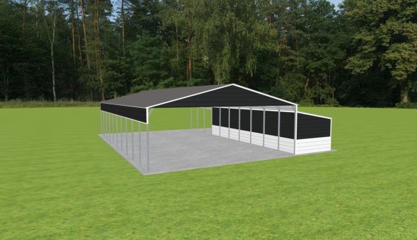 Carport with Storage 30 x 50 x 10 - Image 5