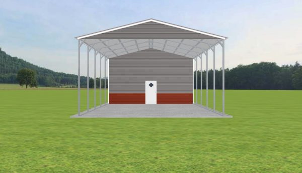 Carport with Storage 24 x 35 x 13 - Image 2