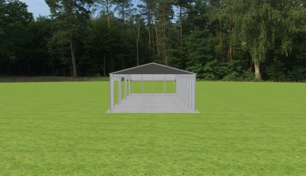 3 Car Carport 22 x 45 x 10 - Image 5