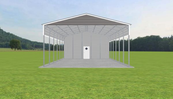 Carport with Storage 24 x 30 x 12 - Image 3