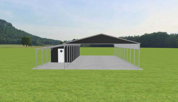 Carport with Storage 26 x 50 x 9 - Image 2