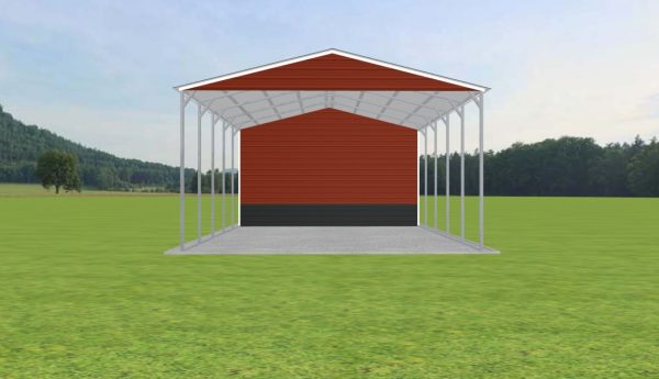 Carport with Storage 24 x 40 x 13 - Image 2