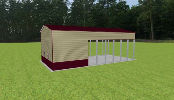 Carport with Storage 22 x 45 x 15 - Image 5