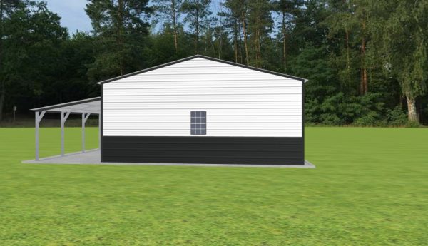 Garage with Lean To 22 x 30 x 9 - Image 5