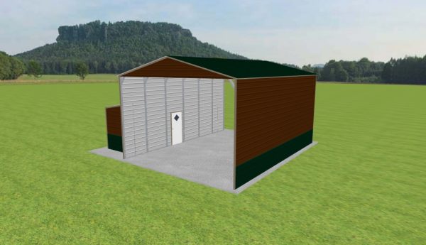 Carport with Storage 22 x 30 x 14 - Image 4