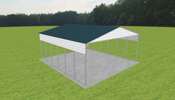 3 Car Carport 28 x 30 x 12