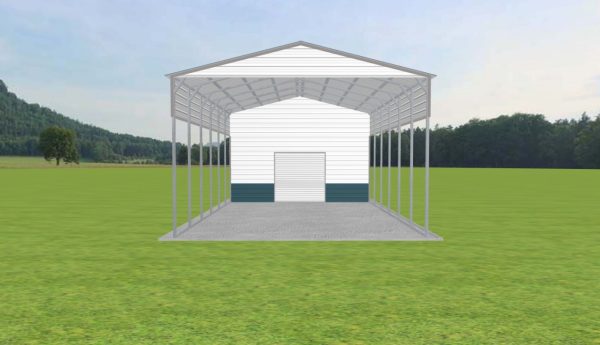 Carport with Storage 22 x 45 x 14 - Image 2