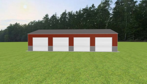 Garage with Lean To 32 x 50 x 10 - Image 3