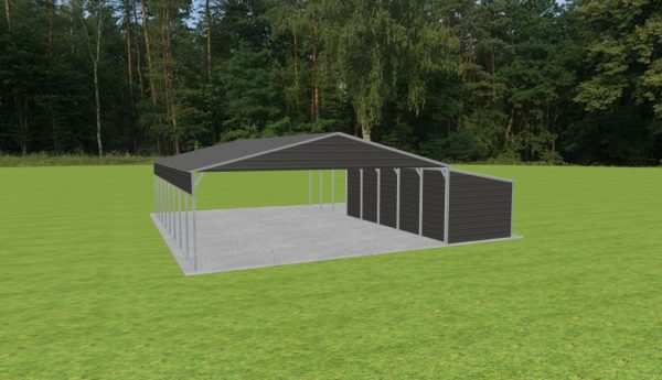 Carport with Storage 28 x 40 x 9 - Image 5