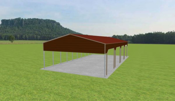 Carport 24 x 50 x 10 - Image 4