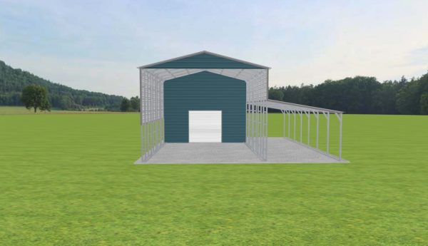 Carport with Storage 20 x 35 x 15 - Image 2